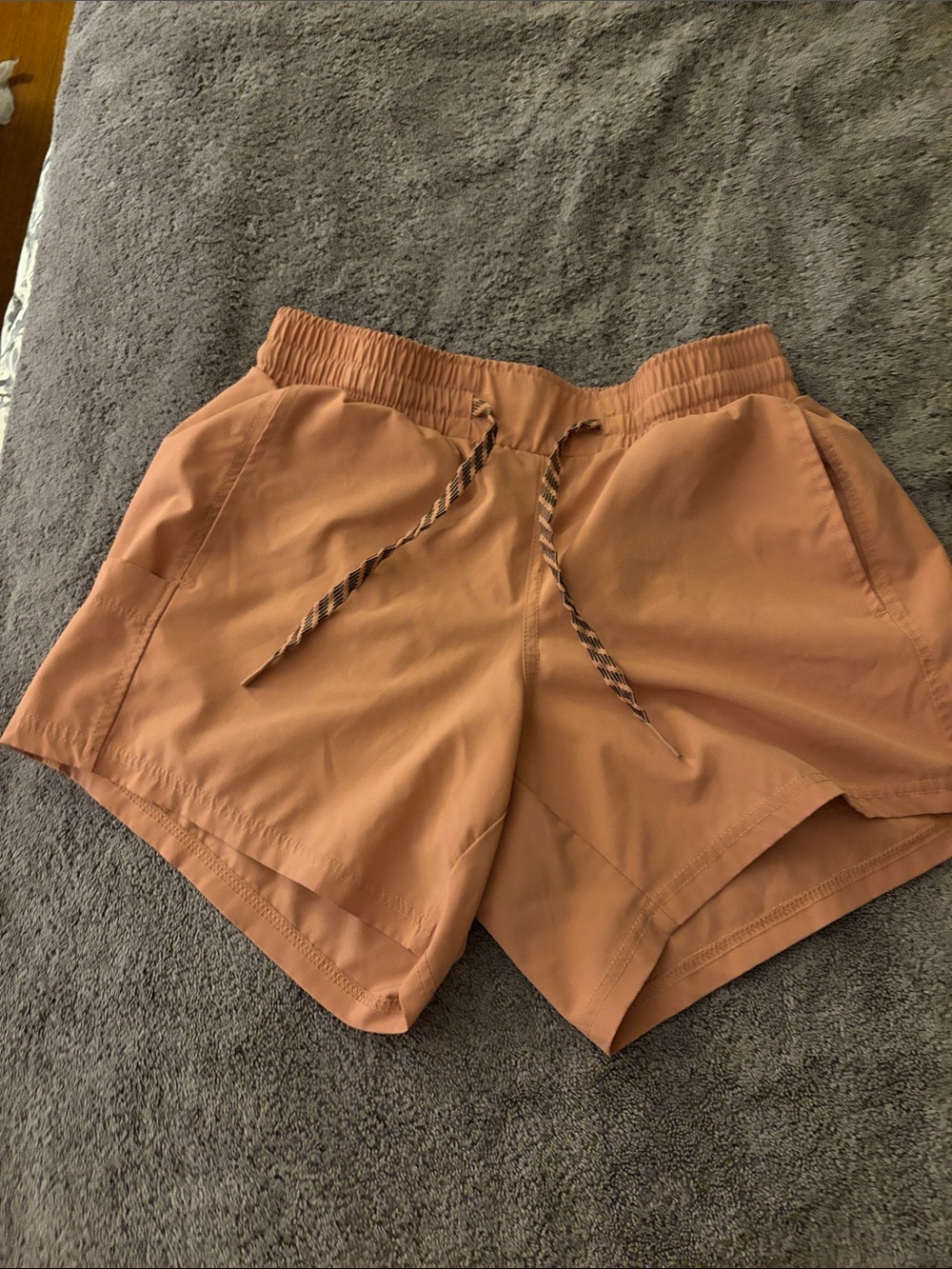 Pacific Trail Women's Rust Drawstring Athletic Shorts